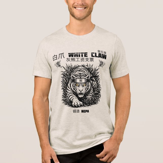 Camiseta Entre A Garra Branca II (Frente)