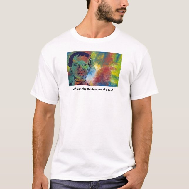 Camiseta Entre a sombra e a alma (Frente)