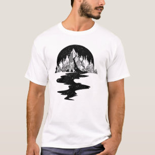 Camiseta Entre As Montanhas E As Estrelas