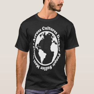 Camiseta Entre Culturas Pessoas Mais Escuras Sofrem Mais Po