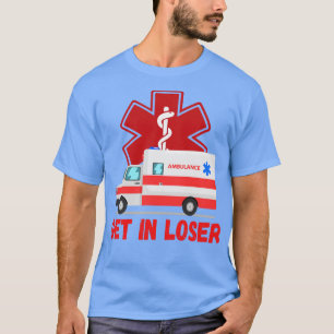 Camiseta Entre Em Emergência Paramédica De Enfermeiro Emt E
