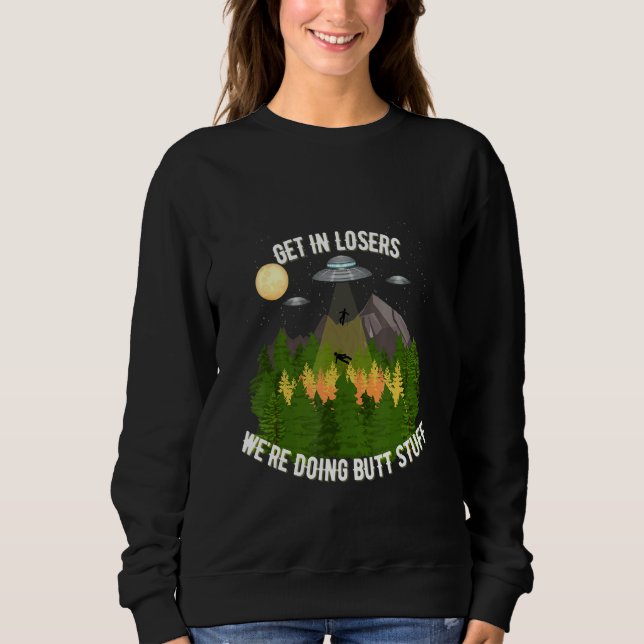 Camiseta Entre em perdedores estamos fazendo coisas de Bumb (Frente)