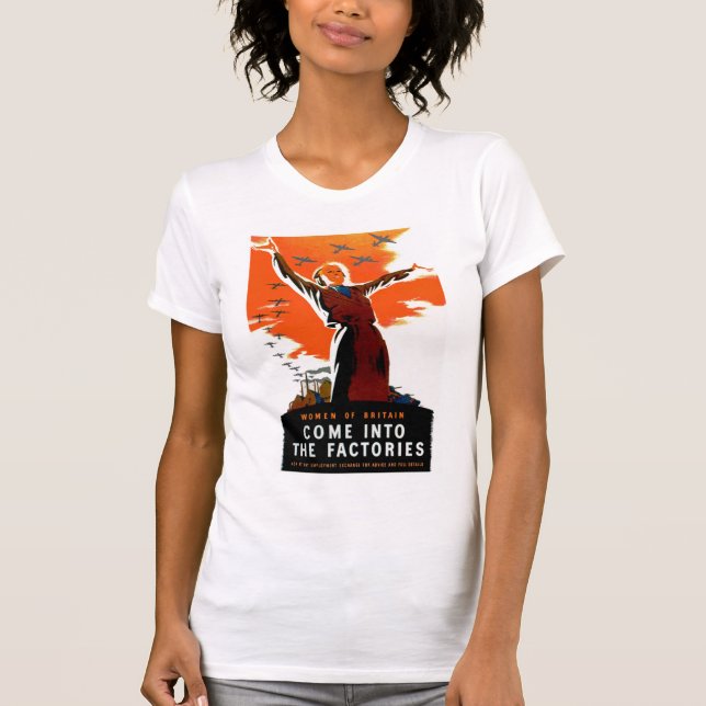 Camiseta Entre Nas Fábricas (Frente)