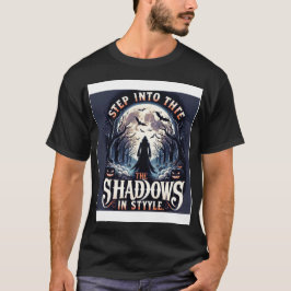 Camiseta Entre nas Sombras no Estilo"