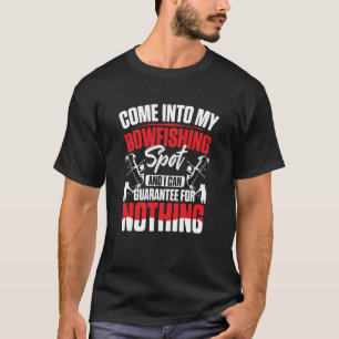 Camiseta Entre No Meu Ponto De Pesca E Eu Posso Garantir
