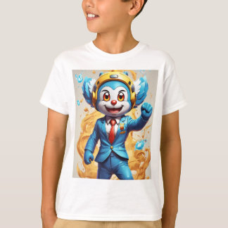 Camiseta Entre no mundo de Doraemon, onde os amados