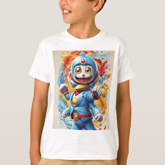 Camiseta Entre no mundo de Doraemon, onde os amados