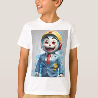 Camiseta Entre no mundo de Doraemon, onde os amados
