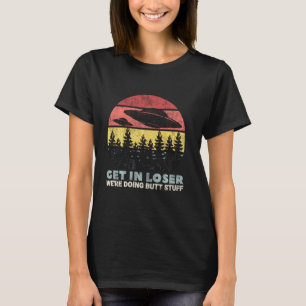 Camiseta Entre No Perdedor Estamos Fazendo Alienígena De Bu
