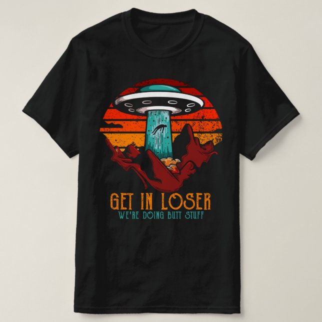 Camiseta Entre no perdedor que estamos fazendo (Frente do Design)