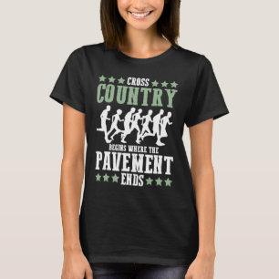 Camiseta Entre Países Começa Onde O Pavimento Termina