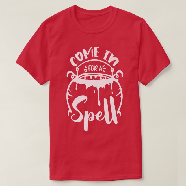 Camiseta Entre para um Spell (Frente do Design)