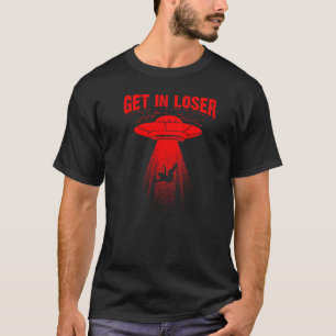 Camiseta Entre Perdedor Alien Sequestro Fofo Meninos Menin