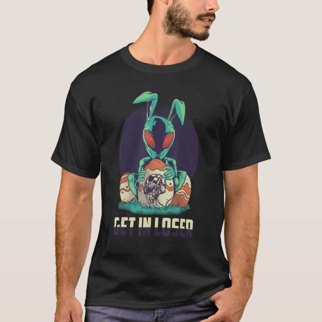 Camiseta Entre Perdedor  Ufo Alien 1 (Frente)