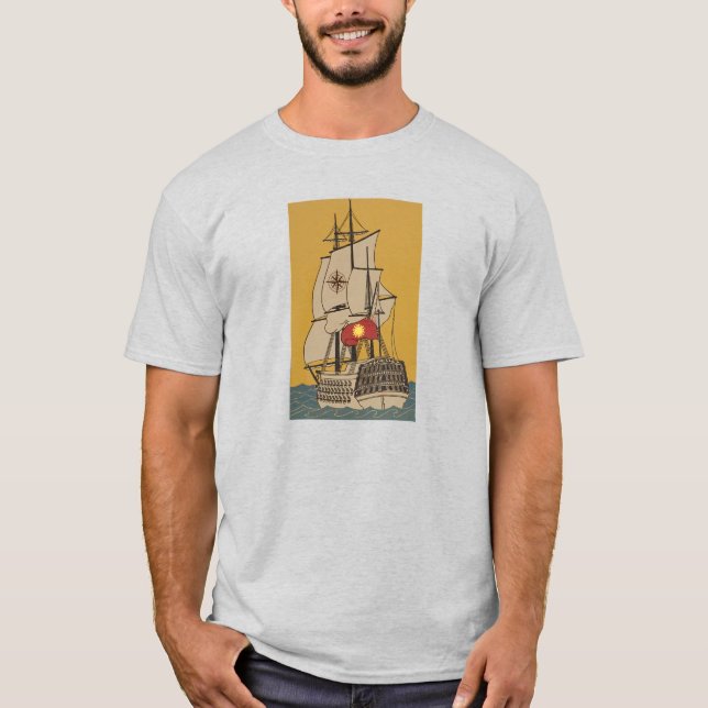 Camiseta Entrega à vela (Frente)