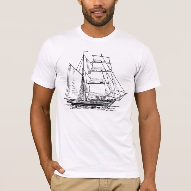 Camiseta Entrega à vela (Frente)