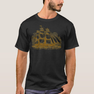 Camiseta Entrega à vela, versão Sepia