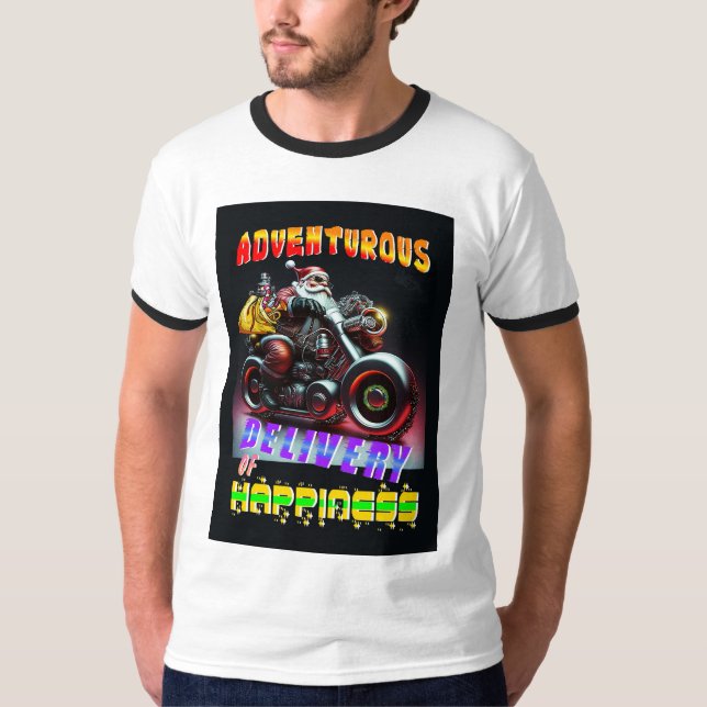 Camiseta Entrega Aventurada Da Felicidade (Frente)