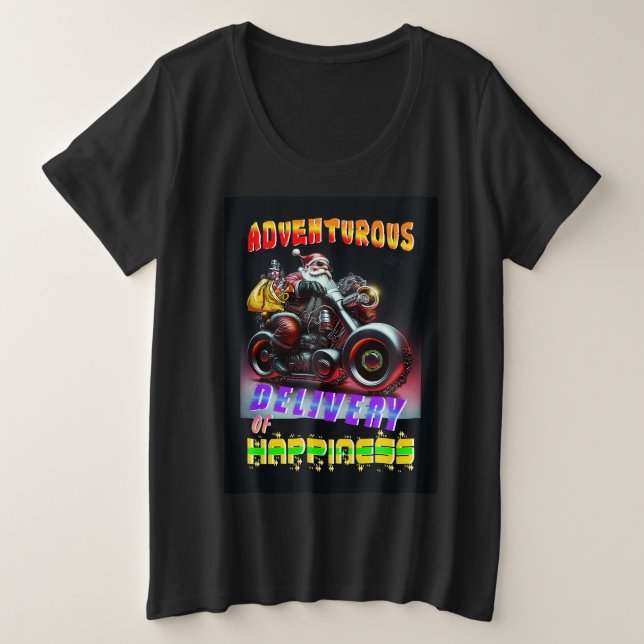 Camiseta Entrega Aventurada Da Felicidade (Frente do Design)