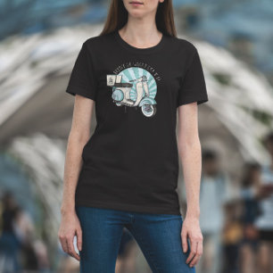 Camiseta Entrega de motocicleta