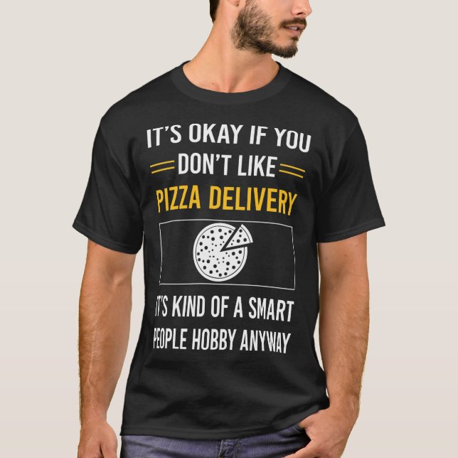 Camiseta Entrega de pizza do Smart Pessoas (Frente)
