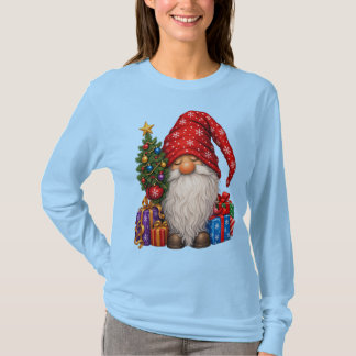 Camiseta Entrega de Tomte de Yule Presenteado