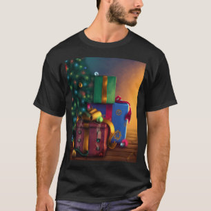 Camiseta Entrega Especial - Dragão Presente No Natal Und