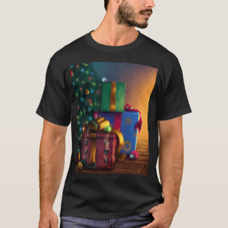 Camiseta Entrega Especial - Dragão Presente No Natal Und