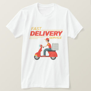 Camiseta Entrega Rápida de Comida
