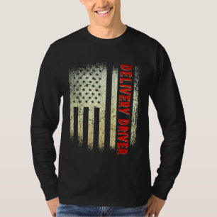 Camiseta Entregador de comida Entregador de courier Motoris