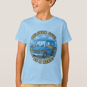 Camiseta Entregue Alegria! Seja um Herói!