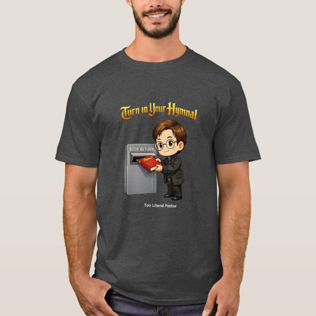 Camiseta Entreguem seus hinários (Frente)