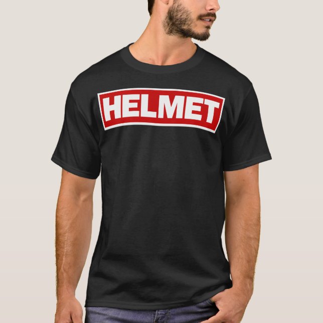 Camiseta Entretanto, Helmet (Frente)