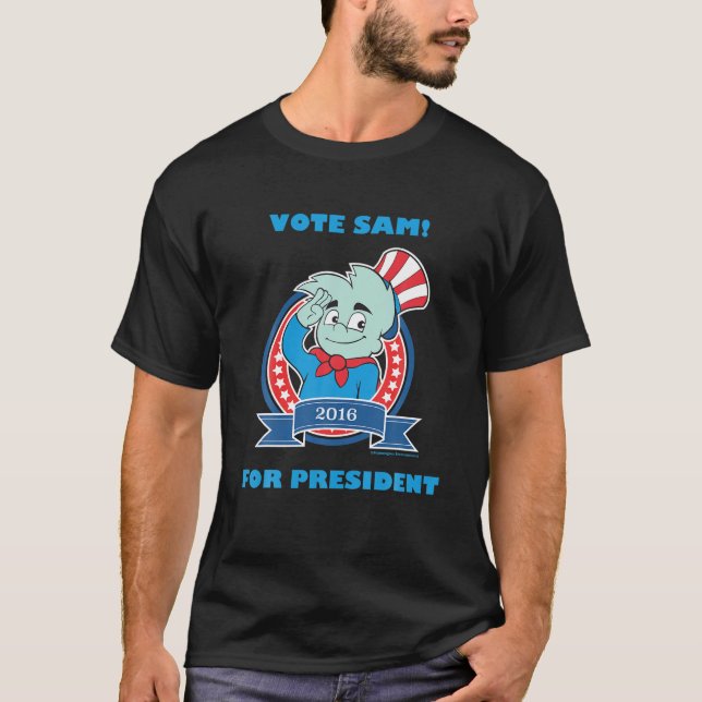 Camiseta Entretenimento Humilde: Sam Para Presidente (Frente)