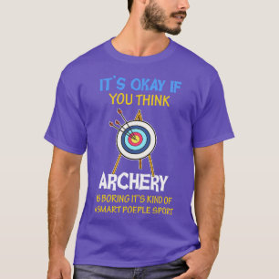 Camiseta Entretenimento inteligente com Pessoas Archery Gif