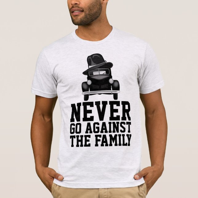 Camiseta Entrevista à família Engraçado Sindicato MFIA (Frente)