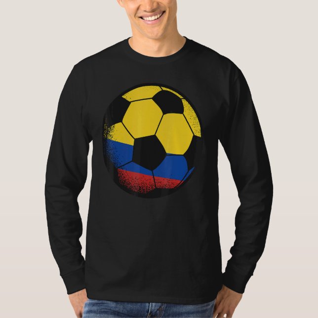 Camiseta Entrevista com Columbia Soccer Ball Colombiana (Frente)