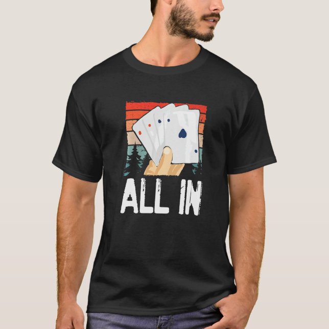 Camiseta Entrevista com o Poker Night Casino Home Game (Frente)