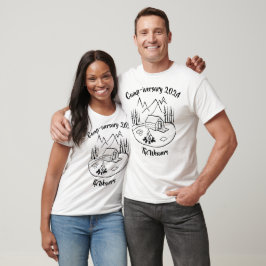Camiseta Entrevista personalizável divertida Campanha de T-