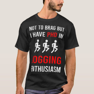 Camiseta Entusiasmo Corrida Corrida Corredor