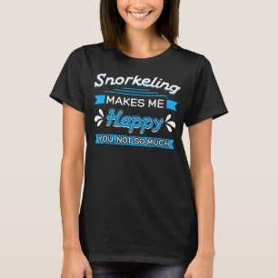 Camiseta Entusiasmo Snorkeler Snorkeler Snorkel