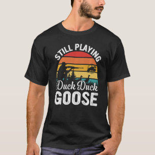 Camiseta Entusiasta Caçador de Galinhas Aquáticas Caçadora