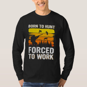 Camiseta Entusiasta Caçador de Galinhas Aquáticas Caçadora