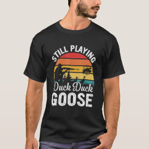 Camiseta Entusiasta Caçador de Galinhas Aquáticas Caçadora