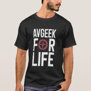 Camiseta Entusiasta da Aviação Observador de Aviões Observa