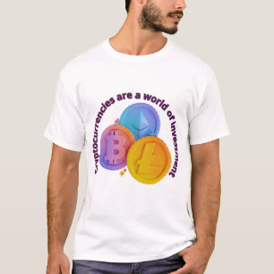 Camiseta Entusiasta da moeda digital