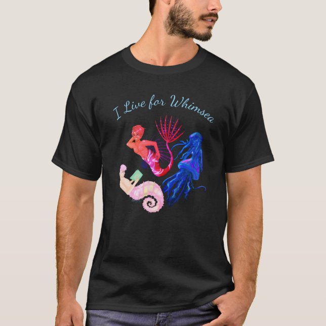 Camiseta Entusiasta da Sereia (Frente)