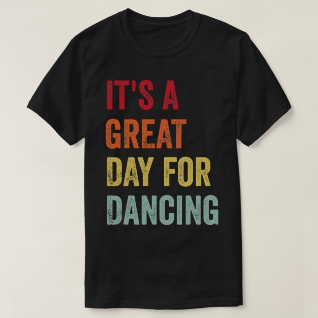 Camiseta Entusiasta dançante (Frente do Design)