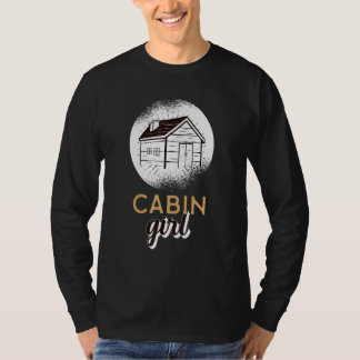 Camiseta Entusiasta de acampamento de carona de cabine