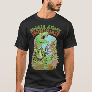 Camiseta Entusiasta de Armas Pequenas, Entusiasta T-rex Din